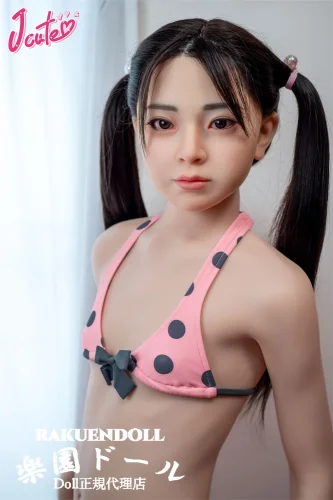 J cute 羽純ヘッド 137cm リアル ドール 植毛タイプ 小柄でスリムな十代妹 バスト平 LL団 フルシリコン製ラブドール