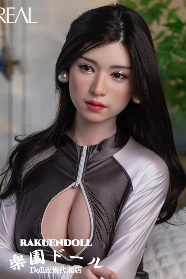Fanreal doll Kimmyヘッド 155cm Fカップ ダッチワイフ 黒髪清純系ドール リアル皮膚付き！ ROS開閉機能対応可 セクシー系ドール