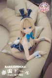 バニー姿のアニメ風アダルト ドール