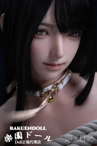 蛍火日記 玲珑（linglong）⑤メイク 162cm Aカップ  ダッチワイフ 女スパイのような存在感 フルシリコン製 お姉ちゃん系女子高校生JKダッチワイフ 宣材写真は硬めシリコンヘッド（口開閉機能あり）