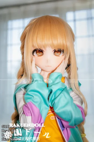 GUAVADOLL 115cm F03ヘッド アニメドール ぱっつん前髪 純真な表情 宣材写真はフルシリコン製ダッチワイフ