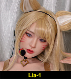 Starperydoll Asukaヘッド 163cm Cカップ ラブドール 金髪ロングツインテール 宣材写真はフルシリコン製