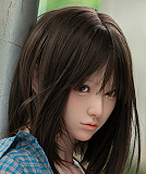 蛍火日記 千島（qiandao）ちゃん メイク② 164cm Gカップ アダルトドール 清楚な妹系 谷間がたっぷり エロ 宣材写真は硬めシリコンヘッド（口開閉機能なし）フルシリコン製  最新 高級リアル ドール