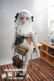 JK服 白髪 rabudo ru アニメ風
