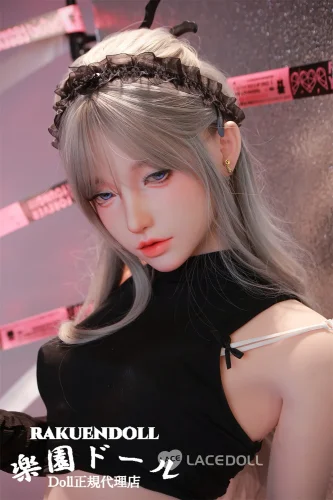 LACE DOLL 晚冰（wanbing）①メイク 160cm Cカップ ダッチワイフ クールなまなざし 宣材写真のはシリコンボディ リアルドール