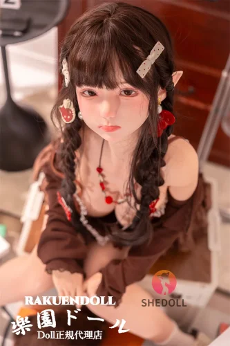 SHEdoll 艾琳(ailin) 145cm Gカップ ラブドール 可憐なエルフ耳美少女 口開閉機能追加可 宣材写真はフルシリコンダッチワイフ