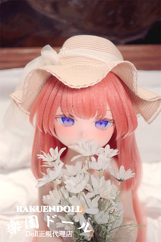 羊角社Croissant Dol #B02ヘッド 132cm バスト大  ルルムコスプレ系ラブドール 宣材写真のは手描きメイク ビニール製のヘッド アニメ風ダッチワイフ