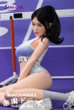 タッチ ワイフ 笑顔でポーズをとる清純系ポニーテール美少女ドール