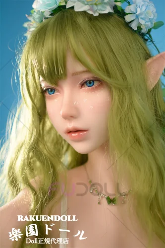 FUDOLL 艾莉塔ヘッド 169cm Hカップ 爆乳ダッチワイフ エルフ美少女 フルシリコン製 口開閉機能+リアル口腔付き