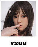 Yearndoll 高級版 Y401ヘッド 165cm Fカップ ダッチワイフ 幼さを残した可愛いフェイス リアル皮膚メイク付き シリコン製 等身大ドール