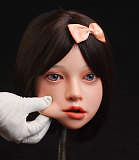 【Yearndoll 79,900円割引！6月30日まで15%OFF！キャンペーン 二代目手骨格関節+自立加工+陰毛植毛+掲載画像と同じ衣装+軽量化ボディ+ゼリー胸+超ソフト胸+EVO骨格全部無料】 ヘッドとボディ自由に組合 フルシリコンドール お得ラブドール