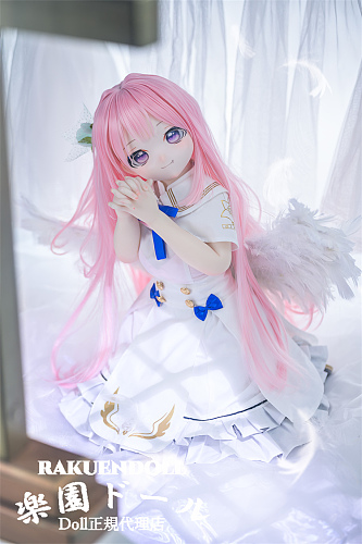 MW Girl(魔物姫)  艾莉亚 ヘッド 85cm 八重歯の天使系ピンク髪のラブドール 宣材写真通のはシリコン製ボディ 宣材写真と同じ制服も付属 アニメリアルドール