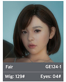 ZELEX【Inspiration 2.0】 GE68_1(GE37MJ)ヘッド 162cm Dカップ 黒髪ボブのカッコイイ等身大リアルドール