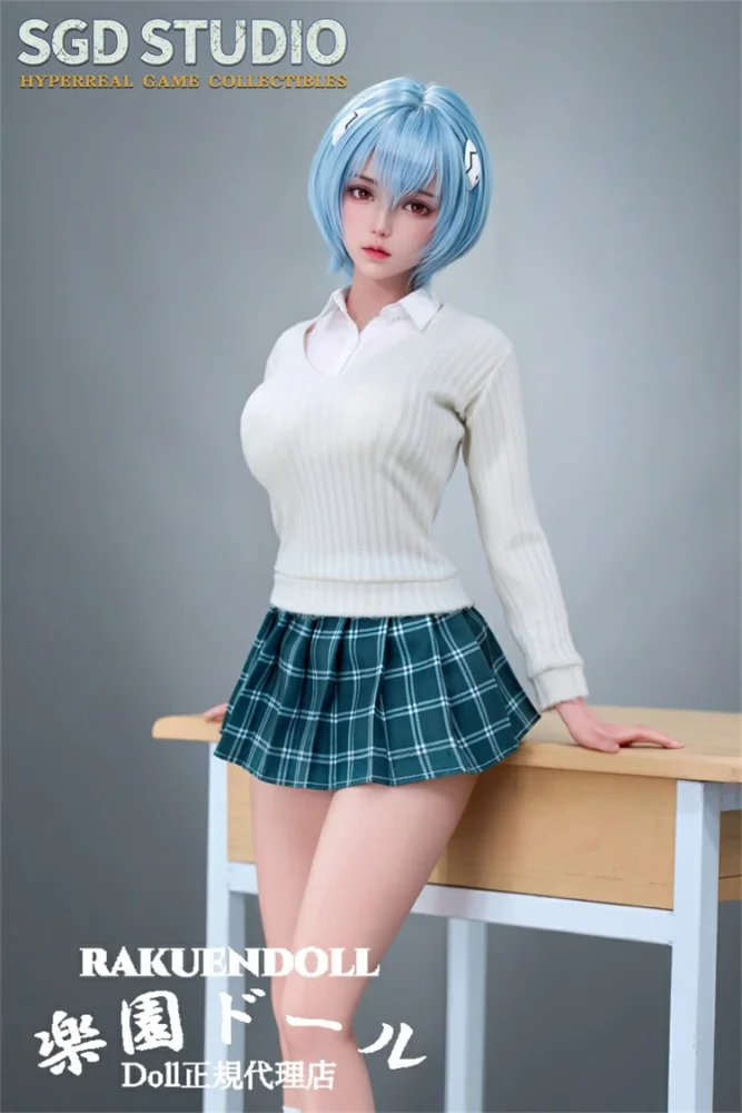 綾波レイフィギュア 1/3 60cm 2.6kg セクシーで可愛いダッチワイフ