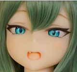 IROKEBIJIN（色気美人） Koharuヘッド 140cm Dカップ セクシー系アニメ風のラブドール STPE製 宣材写真のはホワイト肌 リアルドール