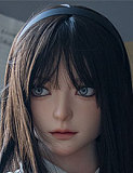 蛍火日記 Maxシリーズ 新メイク！莲(lian)ヘッド メイク④ 165cm Cカップ 清純系お姉さんラブドール リアル皮膚付き！JKリアルドール フルシリコン製 宣材写真は硬めシリコンヘッド（口開閉機能なし）