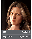 ZELEX【Inspiration 2.0】 GE60_1(GE06MJ)ヘッド 162cm Dカップ 美肌お姉さん系ラブドール 宣材写真はフルシリコン製