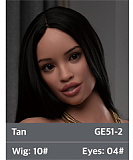 ZELEX【Inspiration 2.0】 GE60_1(GE06MJ)ヘッド 162cm Dカップ 美肌お姉さん系ラブドール 宣材写真はフルシリコン製