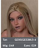 ZELEX【Inspiration 2.0】 GE60_1(GE06MJ)ヘッド 162cm Dカップ 美肌お姉さん系ラブドール 宣材写真はフルシリコン製