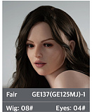 ZELEX【Inspiration 2.0】 GE60_1(GE06MJ)ヘッド 162cm Dカップ 美肌お姉さん系ラブドール 宣材写真はフルシリコン製