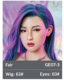 ZELEX【Inspiration 2.0】 GE60_1(GE06MJ)ヘッド 162cm Dカップ 美肌お姉さん系ラブドール 宣材写真はフルシリコン製