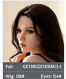 ZELEX【Inspiration 2.0】 GE60_1(GE06MJ)ヘッド 162cm Dカップ 美肌お姉さん系ラブドール 宣材写真はフルシリコン製