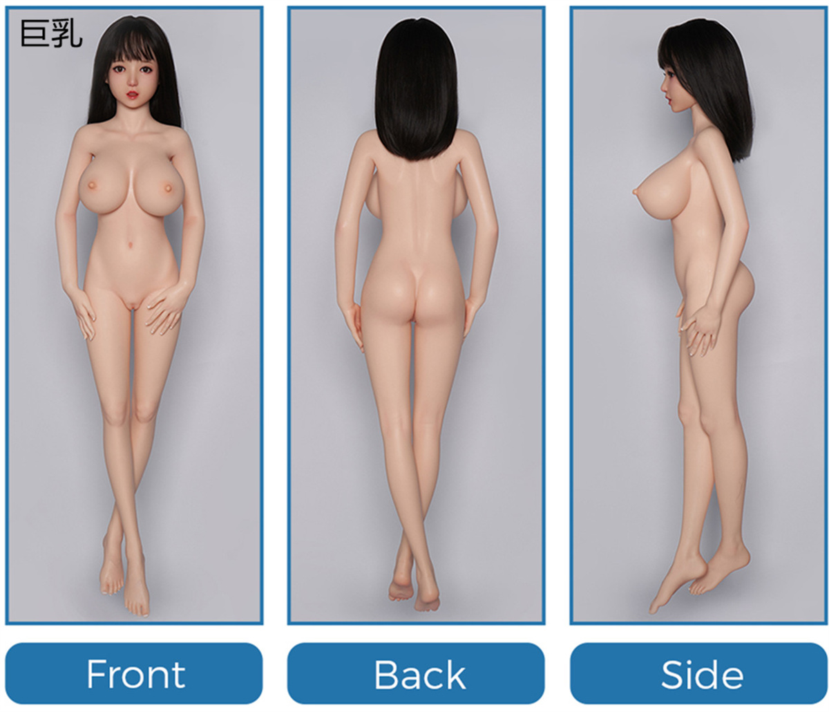 145爆乳 Iカップボディの三面図 EXdoll ダッチワイフ