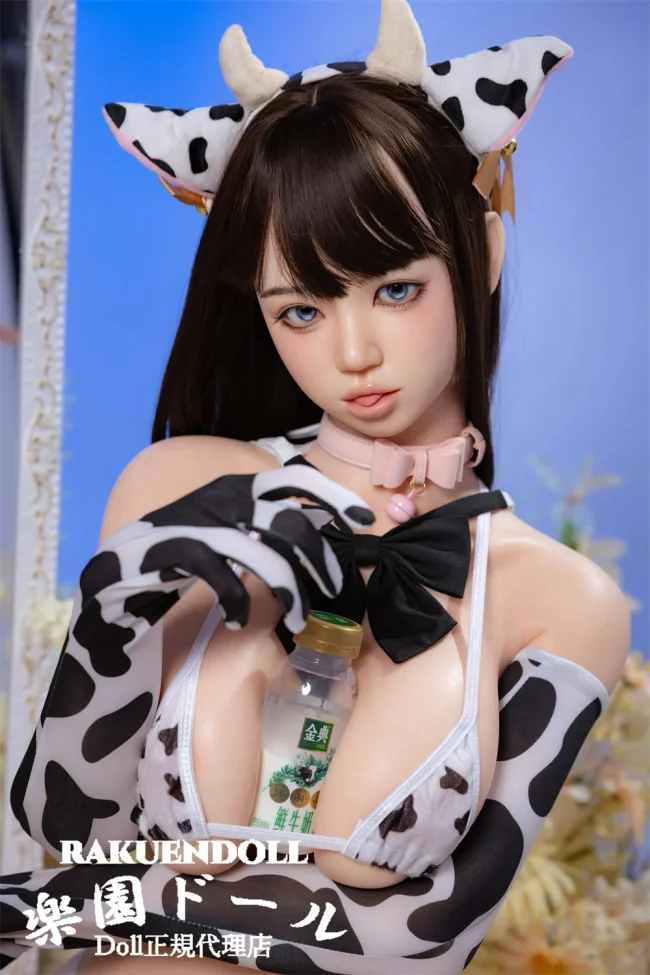 Irontech Doll T3ヘッド T158cm Eカップ リアルドール 牛柄 ビキニ ミルクガール エロ ROS機能対応可 フルシリコン製