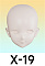 【カスタマイズヘッド】X-19（ご希望のキャラクターと同じデザイン（写真などはメールや備考欄などを記載していただければ助かります））