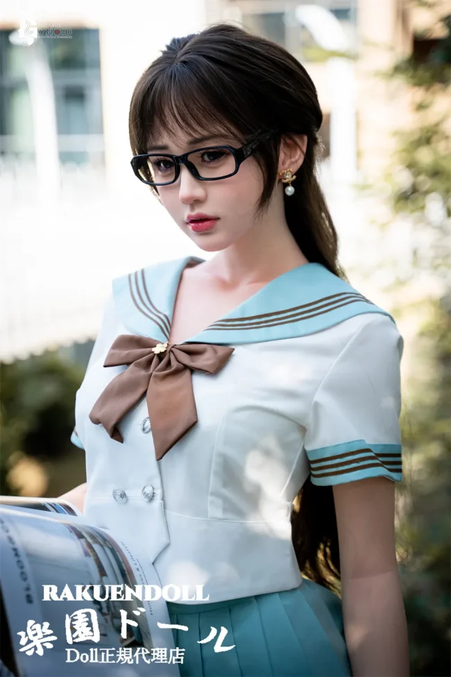 RZR Doll No.23 楚儿（chuer）ヘッド 160cm Dカップ リアル ドール 可愛い妹系 JK風美少女姿 フルシリコン製 膣前庭構造&乳腺構造あり
