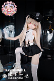 羊角社Croissant Doll #B02ヘッド 小女警ヘッド 141cm AAカップ 制服アニメ風ダッチ ドール