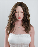 Fanreal doll carleeヘッド 111cm Fカップ  トルソーリアルドール セクシーモデル風 ドール リアル皮膚付き！ ROS開閉機能対応可 欧美系 ダッチワイフ