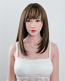 Fanreal doll carleeヘッド 111cm Fカップ  トルソーリアルドール セクシーモデル風 ドール リアル皮膚付き！ ROS開閉機能対応可 欧美系 ダッチワイフ