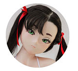 色気美人 Irokebijin Aisaヘッド 110cm バスト平 フルシリコン ダッチワイフ 笑顔が眩しい清純系二次元キャラ 軽量 アニメラブドール