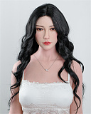 Fanreal doll carleeヘッド 111cm Fカップ  トルソーリアルドール セクシーモデル風 ドール リアル皮膚付き！ ROS開閉機能対応可 欧美系 ダッチワイフ