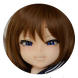 色気美人 Irokebijin Aisaヘッド 110cm バスト平 フルシリコン ダッチワイフ 笑顔が眩しい清純系二次元キャラ 軽量 アニメラブドール