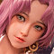 #18B Haruki ( 陽葵 )軟質シリコンヘッドのみ（口開閉機能と舌付き）（軟性シリコン材質限定）（138cmボディに適用）