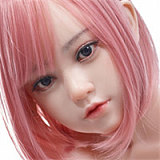Myloliwaifu #57 Honokaヘッド & 152cm Eカップ  ピンクヘアー レッドアイチャーム​フルシリコンドール