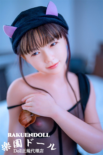 J-cute 唯ヘッド 笑い顔 133cm貧乳 ピンク猫耳リアルドール 清らかな美少女のセックスドール 宣材写真は高級フルシリコンダッチワイフ