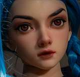 Jiusheng Doll＃94-B Lydiaヘッド 107cm Fカップ フルシリコン製 茶髪のトルソーダッチワイフ ROS機能付き