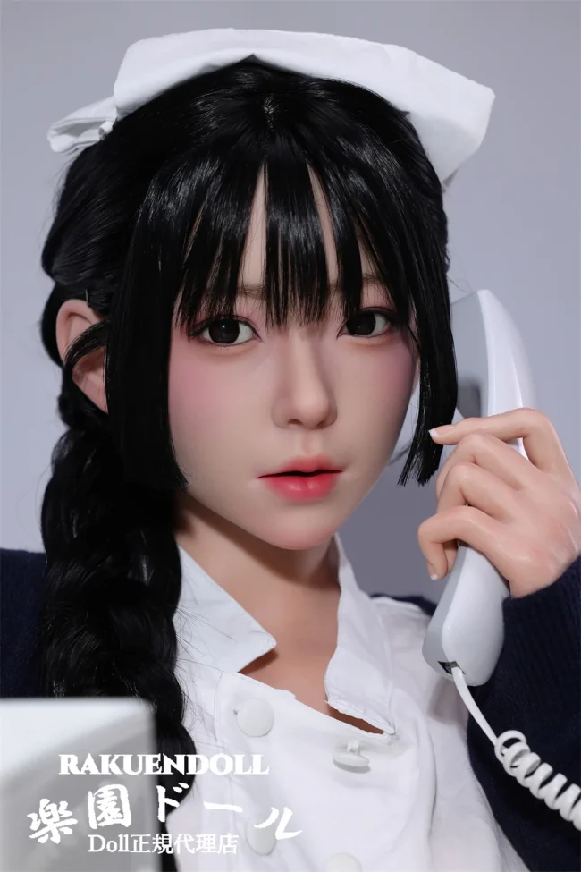 FUdoll 覃星悦ヘッド 166cm Eカップ 大人の色気が漂うリアル ドール エロ 看護師らしい 口開閉機能+リアル口腔付き＋リアル皮膚メイク付き 等身大 フルシリコン製