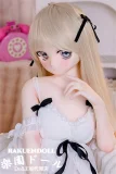 JSLDOLL 142cm 穹妹ヘッド  アニメ顔 金髪リボンワンピース美少女 アダルト ドール