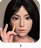 FUdoll 覃星悦ヘッド 166cm Eカップ 大人の色気が漂うリアル ドール エロ 看護師らしい 口開閉機能+リアル口腔付き＋リアル皮膚メイク付き 等身大 フルシリコン製