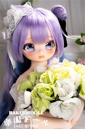 JSLDOLL 110cm 独角兽ヘッド 青い瞳に涙フィギュア アニメ顔アダルトドール 大きな瞳 ビニール製頭部 TPE製ボディ 宣伝画像と同じ制服も付属