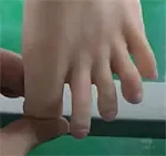 Jiusheng Doll #21 Bettyヘッド 清純系JKドール 148cm・Bカップ・黒髪・赤いリボン制服ラブドール  掲載画像はフルシリコンラブドール