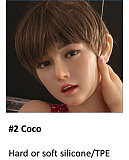 Jiusheng Doll＃94-B Lydiaヘッド 107cm Fカップ フルシリコン製 茶髪のトルソーダッチワイフ ROS機能付き