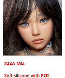 #29ヘッド & 162cm D-cup  シリコン頭部+TPEボディ Jiushengdoll