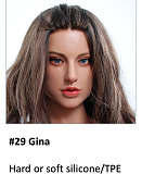 Jiusheng Doll＃94-B Lydiaヘッド 107cm Fカップ フルシリコン製 茶髪のトルソーダッチワイフ ROS機能付き