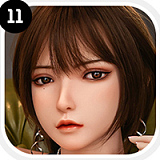 SHEdoll あどけない顔熙熙（Xixi）ラブドール 140/145/148/150/156ボディー対応可能  無邪気なダッチワイフ 宣材写真は145cm&Gカップ ロリ系ラブドール