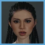 TOP-CYDOLL 新ボディー！Zariaヘッド 170cm Dカップ 黒肌ダッチワイフ 宣材写真のはフルシリコン製のリアルドール